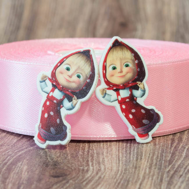 

Кабошон Серединка Маша платье в горох Сб-192, Разные цвета