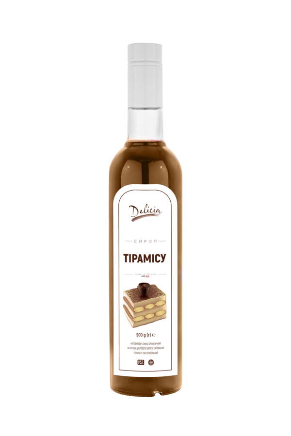 

Сироп Тирамису Delicia 900 г