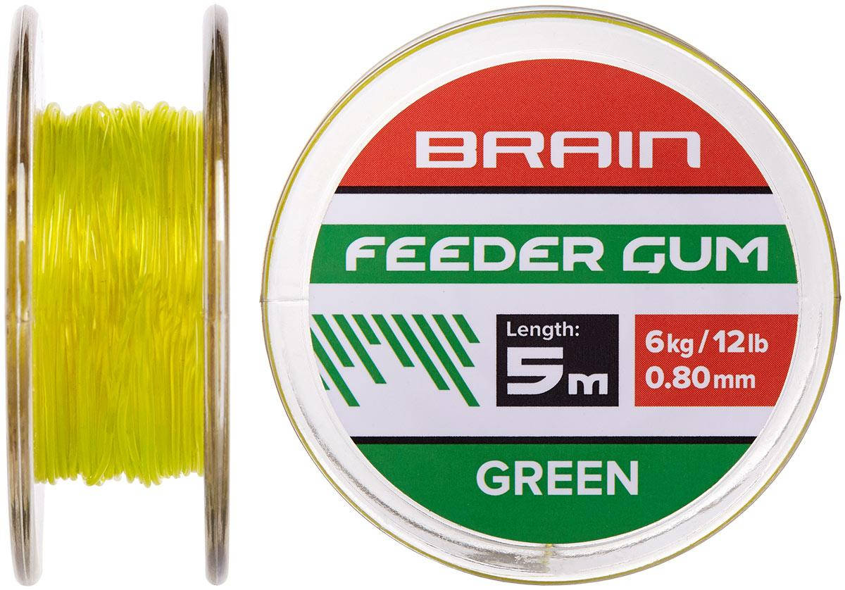 

Амортизирующая резина Brain Feeder Gum 0.8mm 12lb/6kg (5m) ц:зеленый, Зелёный