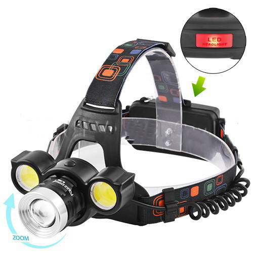 

Налобный фонарь Police С868-T6+2COB 12V zoom