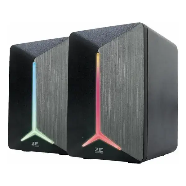 

Акустическая система 2E Gaming Speakers SG300 Black 2.0, RGB 3.5 мм