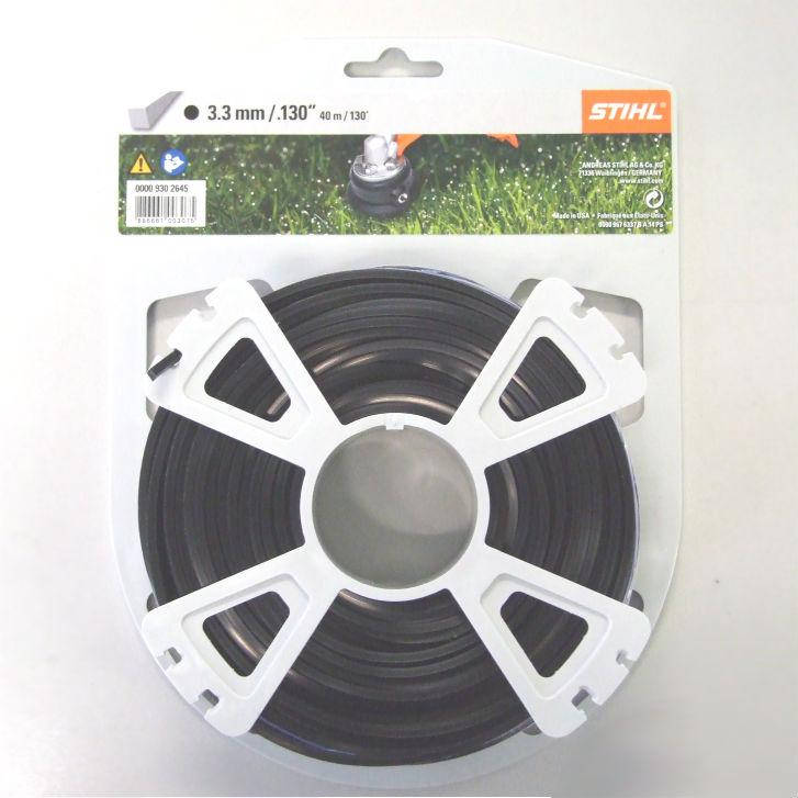 

Леска триммерная Stihl 3,3 мм х 40 м, квадратная