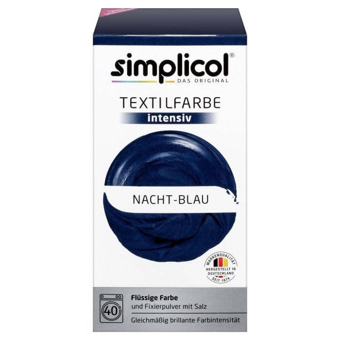 

Текстильная краска Simplicol Intensiv Nacht - Blau, 150мл+400г