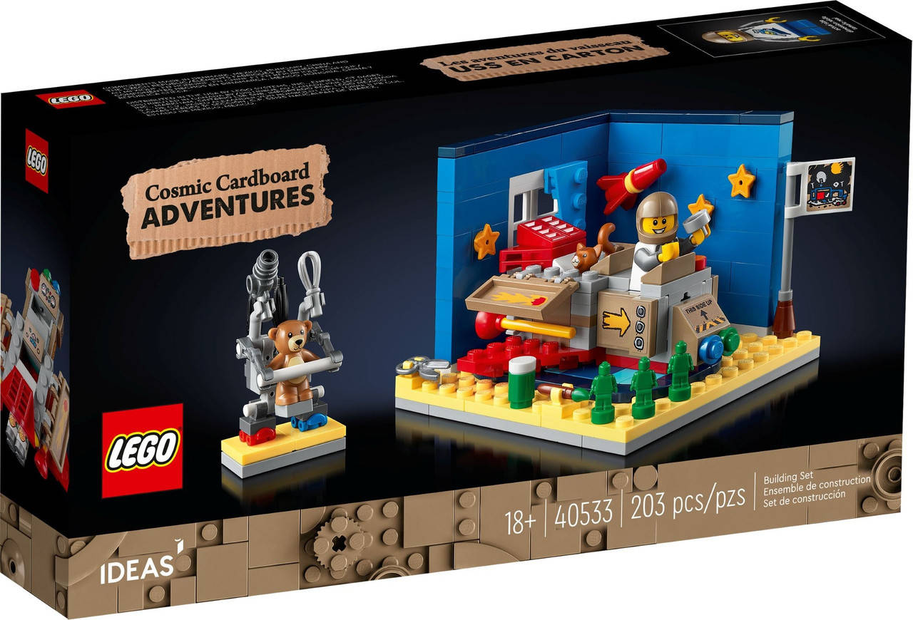 

Lego Ideas Космические картонные приключения 40533
