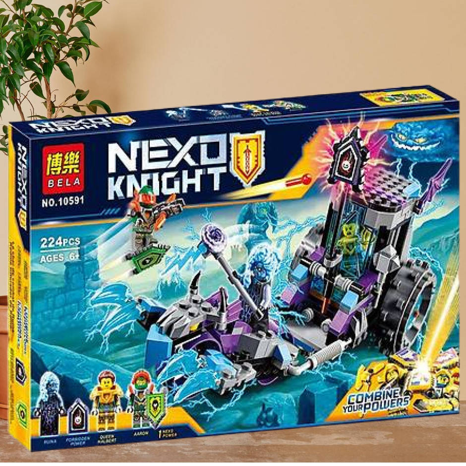 

Конструктор 10591 Nexo Knight Нексо Найтс Мобильная тюрьма Руины 224 дет