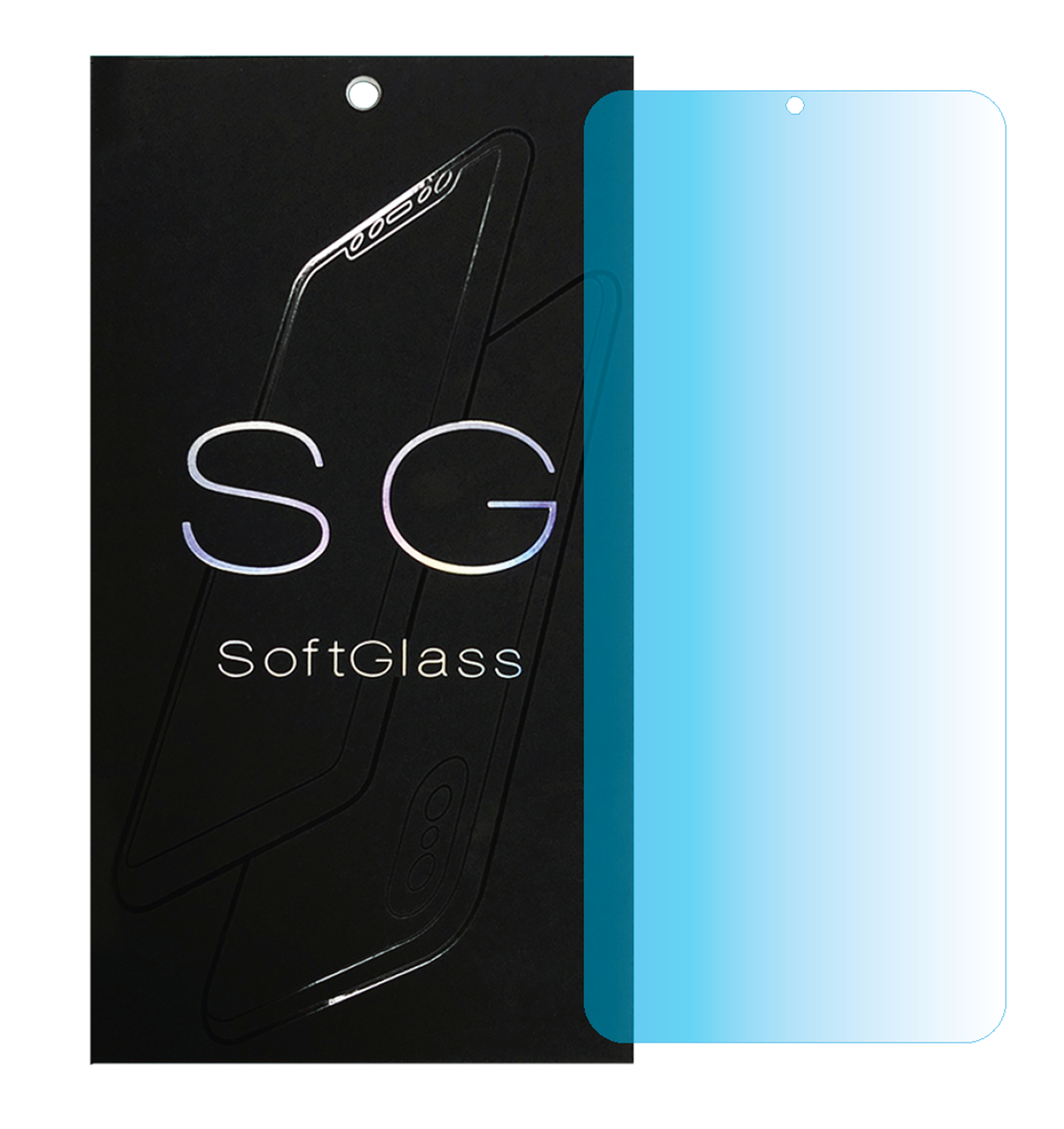 

Пленка Samsung A02 SM-A022 на Экран полиуретановая SoftGlass, Прозрачный