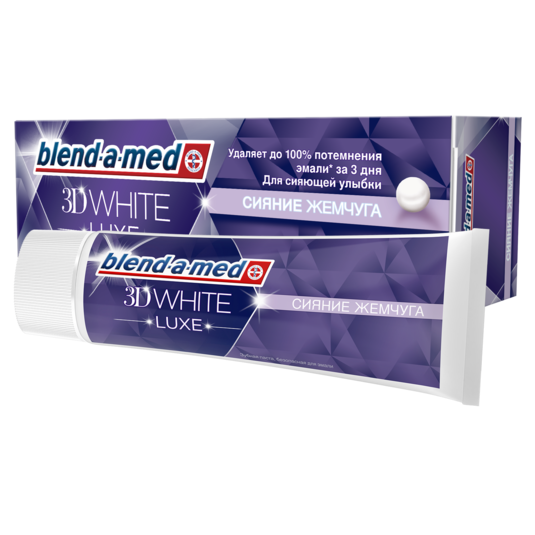 

Зубная паста Blend-a-med 3D White Luxe Сияние Жемчуга 75 мл