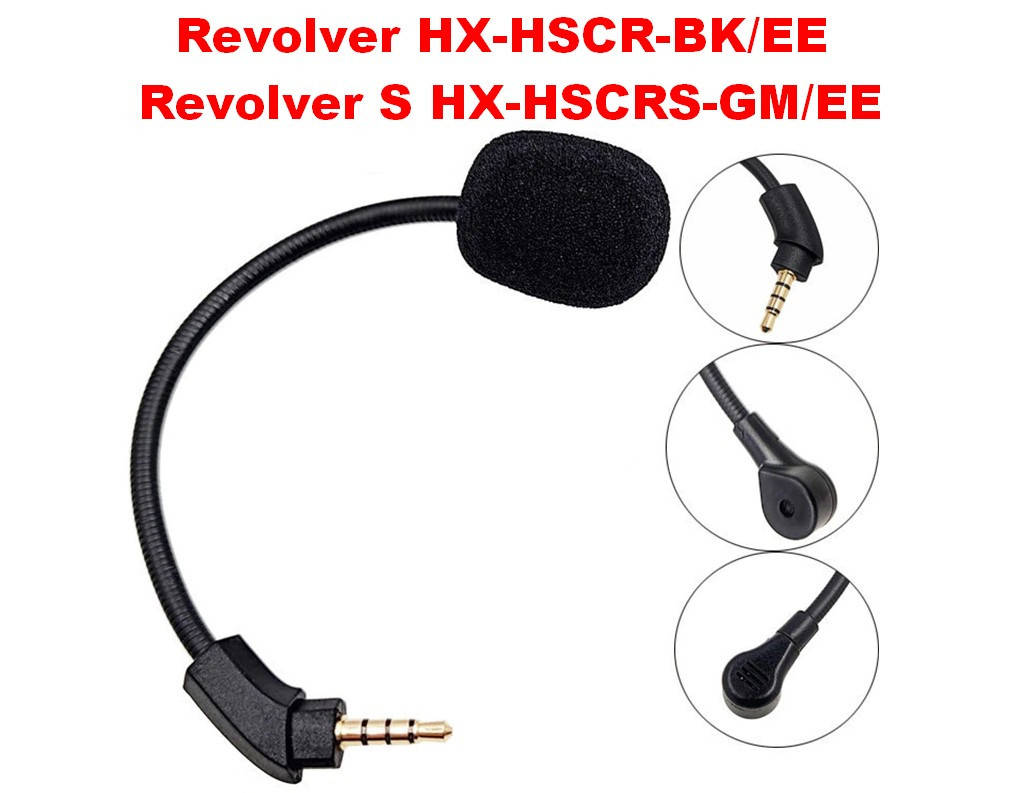 

Микрофон Kingston HyperX Cloud Revolver HX-HSCR-BK/EE / Revolver S HX-HSCRS-GM/EE