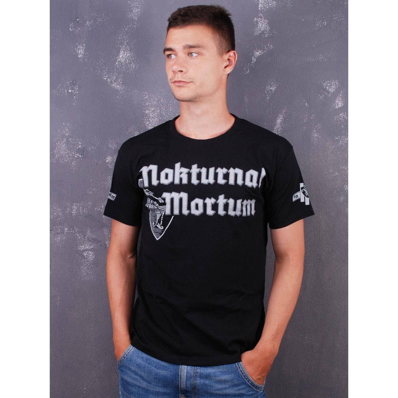 

Футболка Nokturnal Mortum - Слава Героям чорна, Размер M