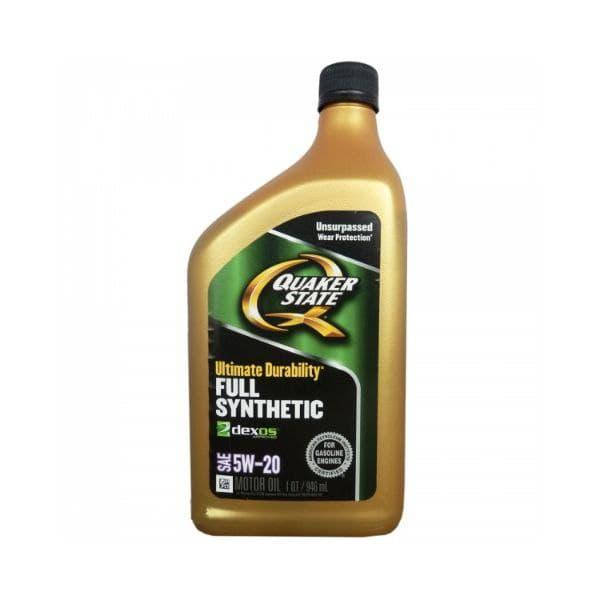 

Моторное масло Quaker State Ultimate Durabiliti 5W-20 0.946л (550046211) ORG 550046211