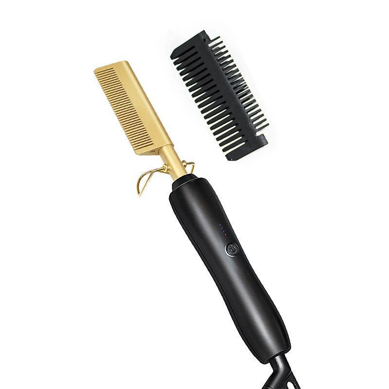 

Электрическая расческа выпрямитель для волос Straight comb, Черный