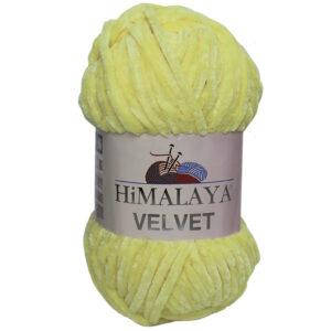 

Пряжа Himalaya Velvet 90002, Желтый