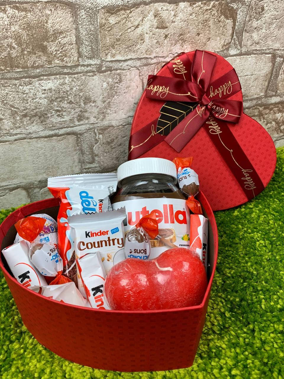 

Подарочный сладкий набор для своей второй половинки ко Дню Святого Валентина