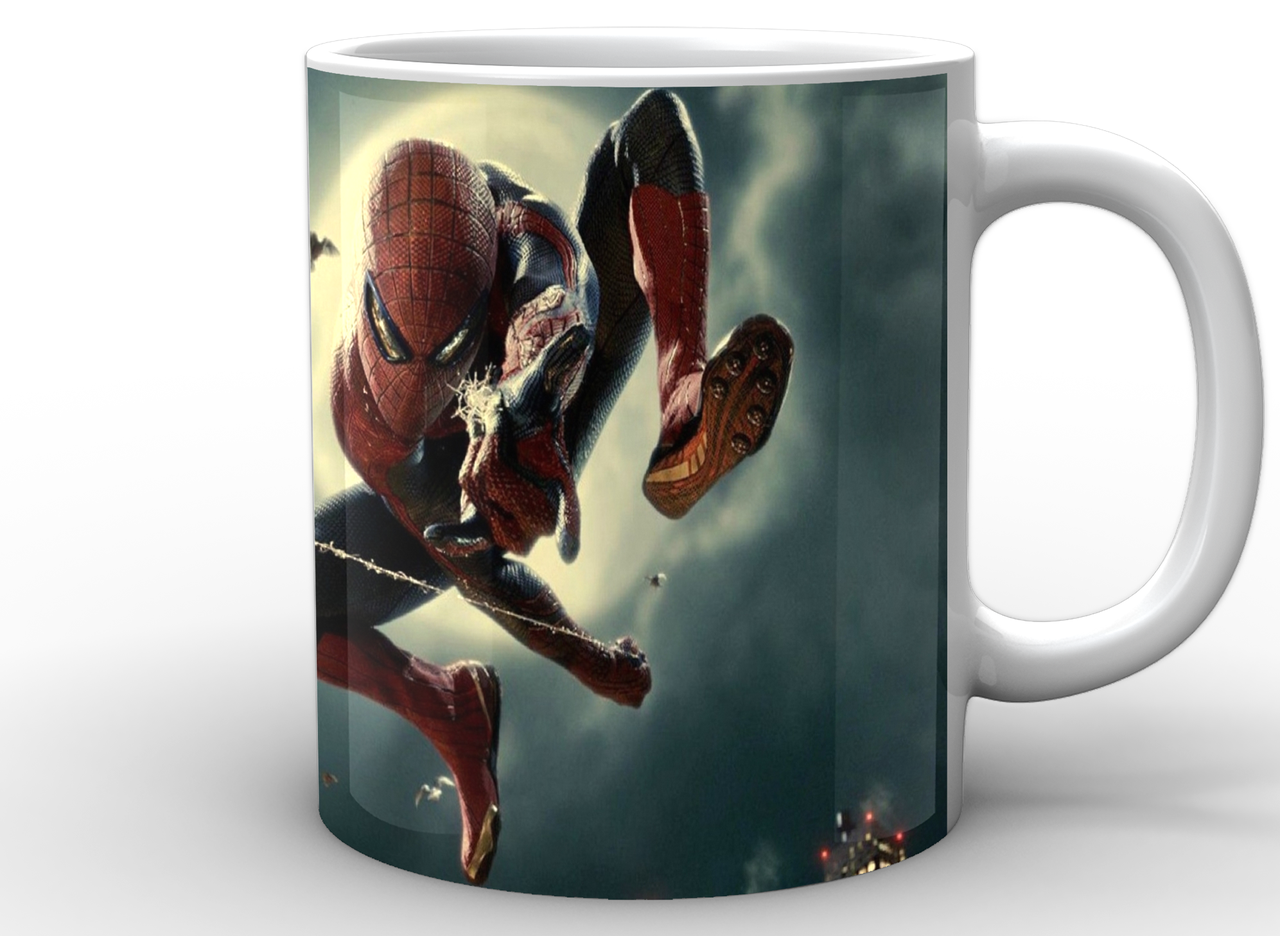 

Кружка GeekLand Человек-Паук Spider-Man ночь SM.02.027, Белый