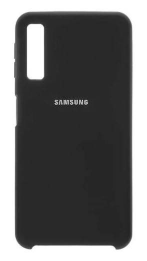 

Силиконовый чехол Original Samsung A7 2018 (A750) Black, Черный