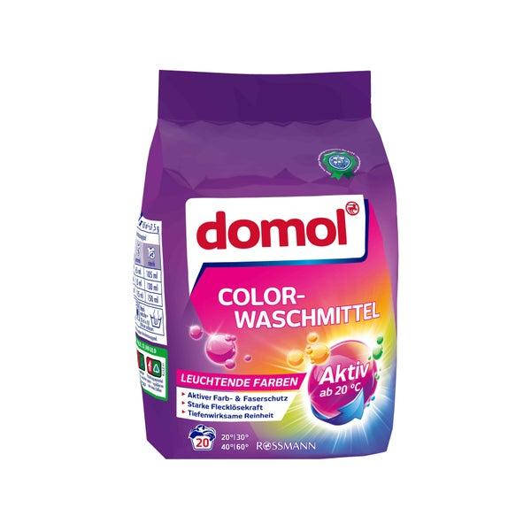 

Domol Colorwaschmittel Pulver, 20 WL - Стиральный порошок для цветных вещей, 20 стирок, 1,35 кг