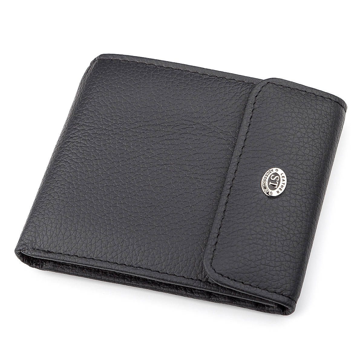 

Кошелек ST Leather 18313 (ST155) кожаный Черный
