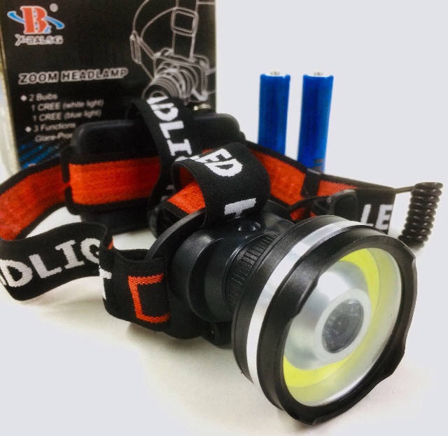 

Налобный фонарь Рolice BL-931 COB/ 2 x 18650 Мощный светодиодный аккумуляторный фонарь