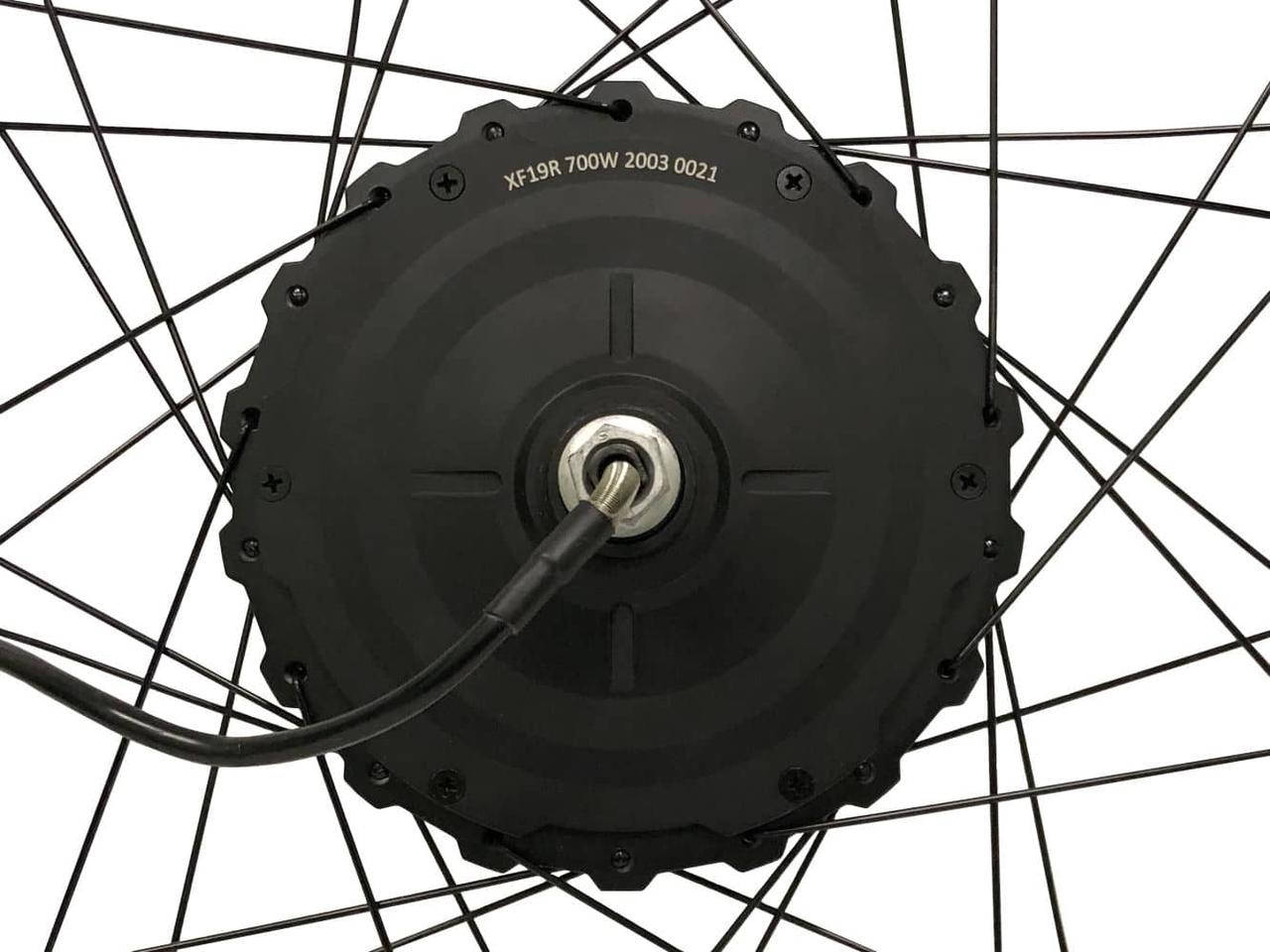 

Мотор-колесо редукторное MXUS GDR-19R 48V 700W заднее, заспицованное