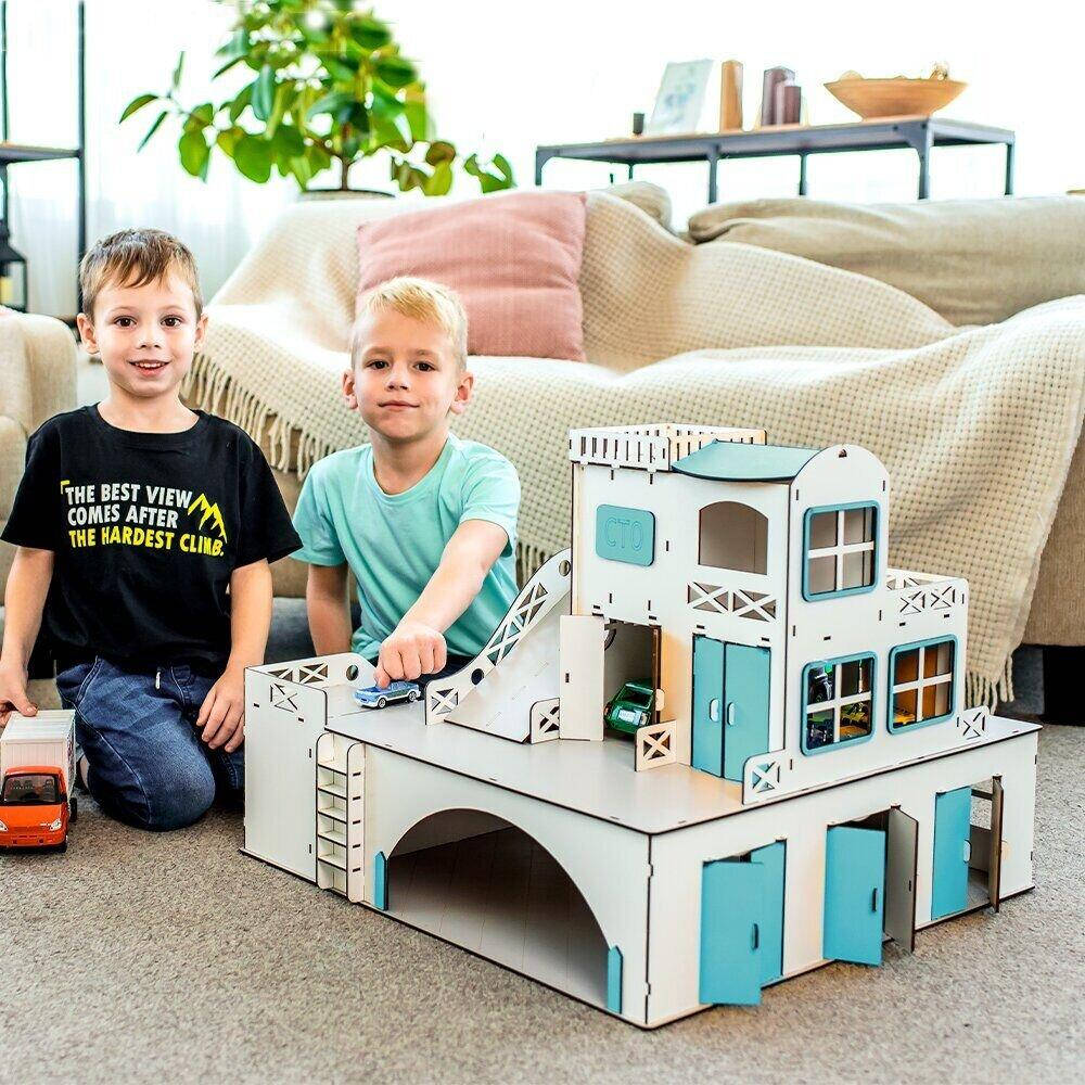 

Гараж-парковка NestWood Maxi голубой