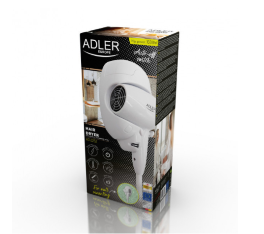 

Фен отельный настенный для волос Adler AD 2252 1600 W