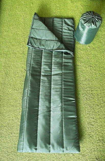 

Демисезонный спальный мешок военный 190х70см, Зелёный