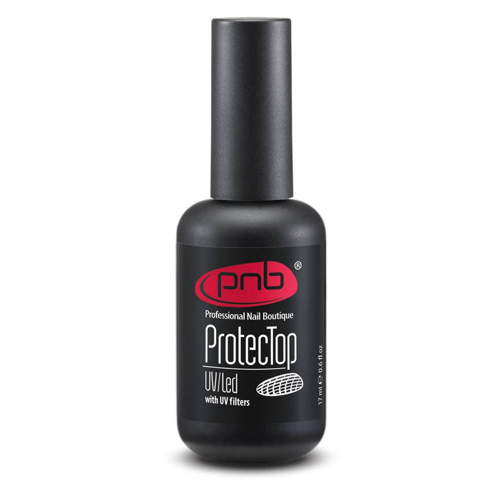 

Топ для гель лака PNB Protec Top Coat, 17 мл