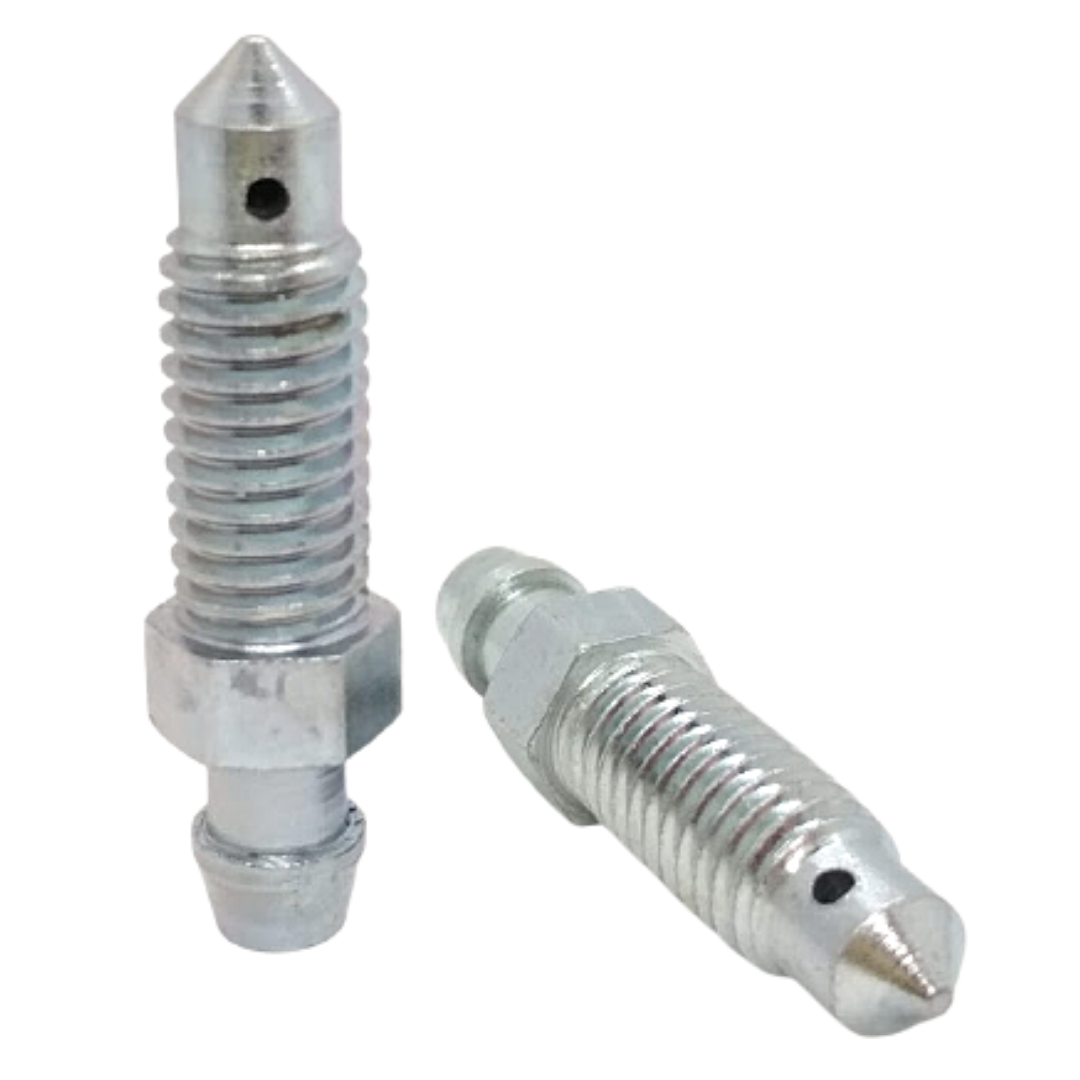 

Штуцер прокачки тормозов M8 x 1,25. Длина 35,5 мм. Ключ 9 мм.