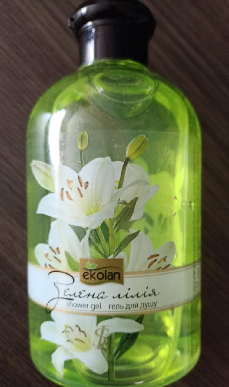 

Гель для душа Ekolan, Зеленая лилия 0,5 л