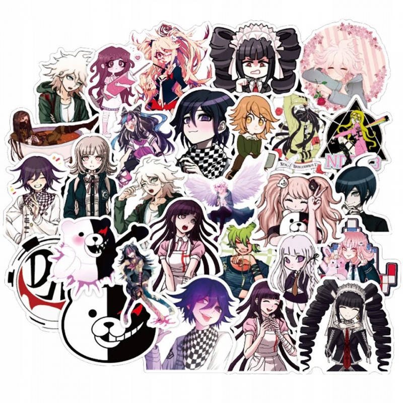 

Набор стикеров Данганронпа 50 шт - Danganronpa (12404)