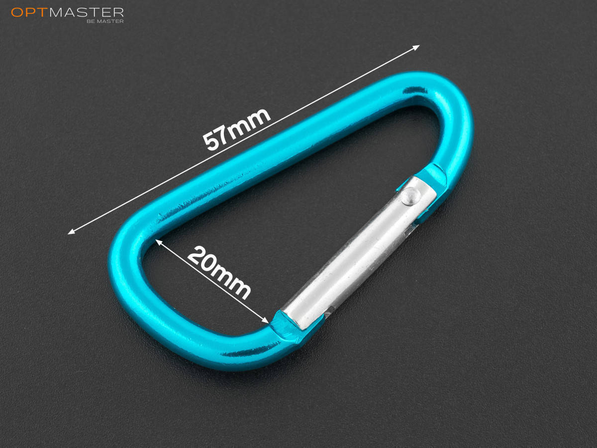 

Карабин алюминиевый на рюкзаки и сумки, арт. КР-5010