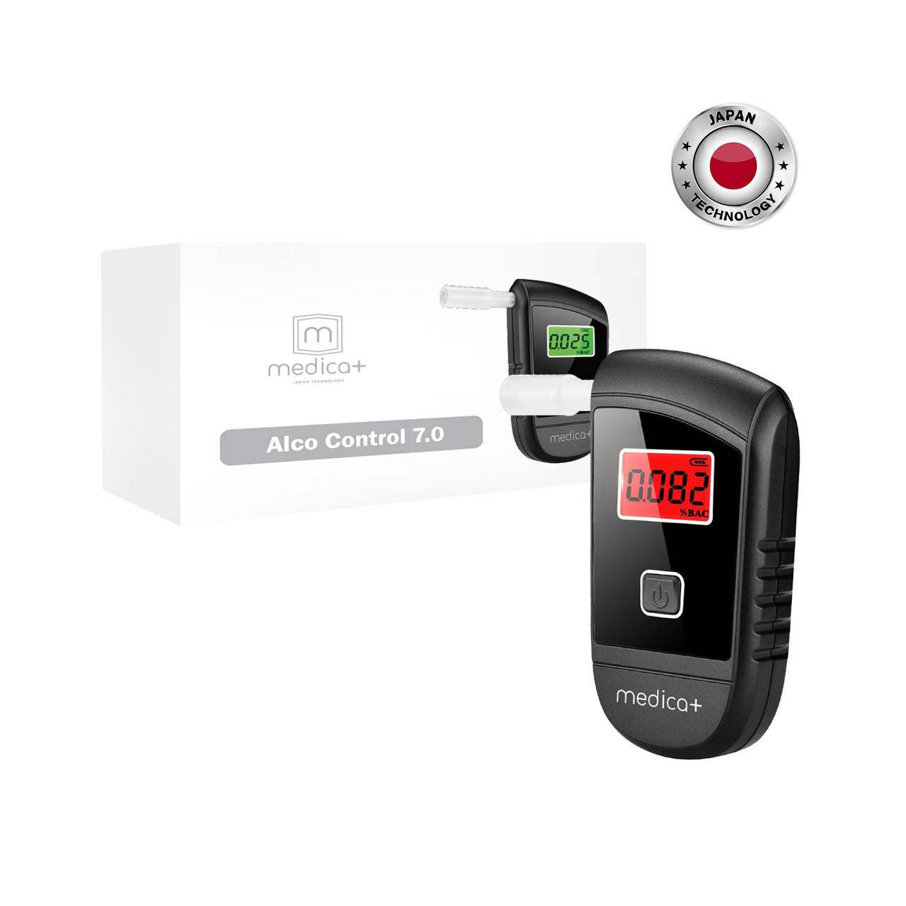 

Алкотестер - алкометр MEDICA+ Alco control 7.0 Япония