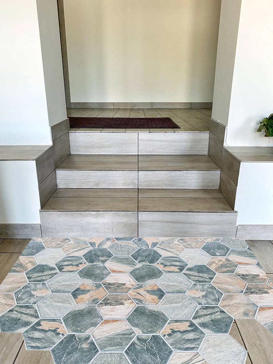 

Коврик "Скандинавская сота" 120см*78см КС-32