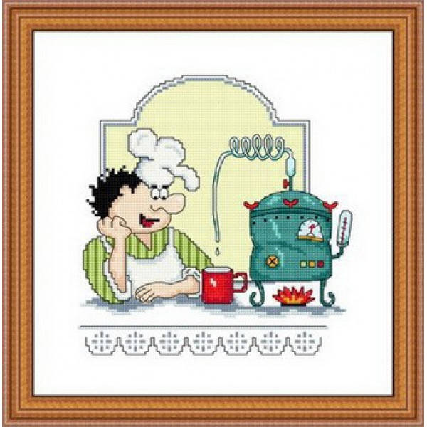 

Набор для вышивания крестиком Сделано с любовью Народная марка (КТ-19 )