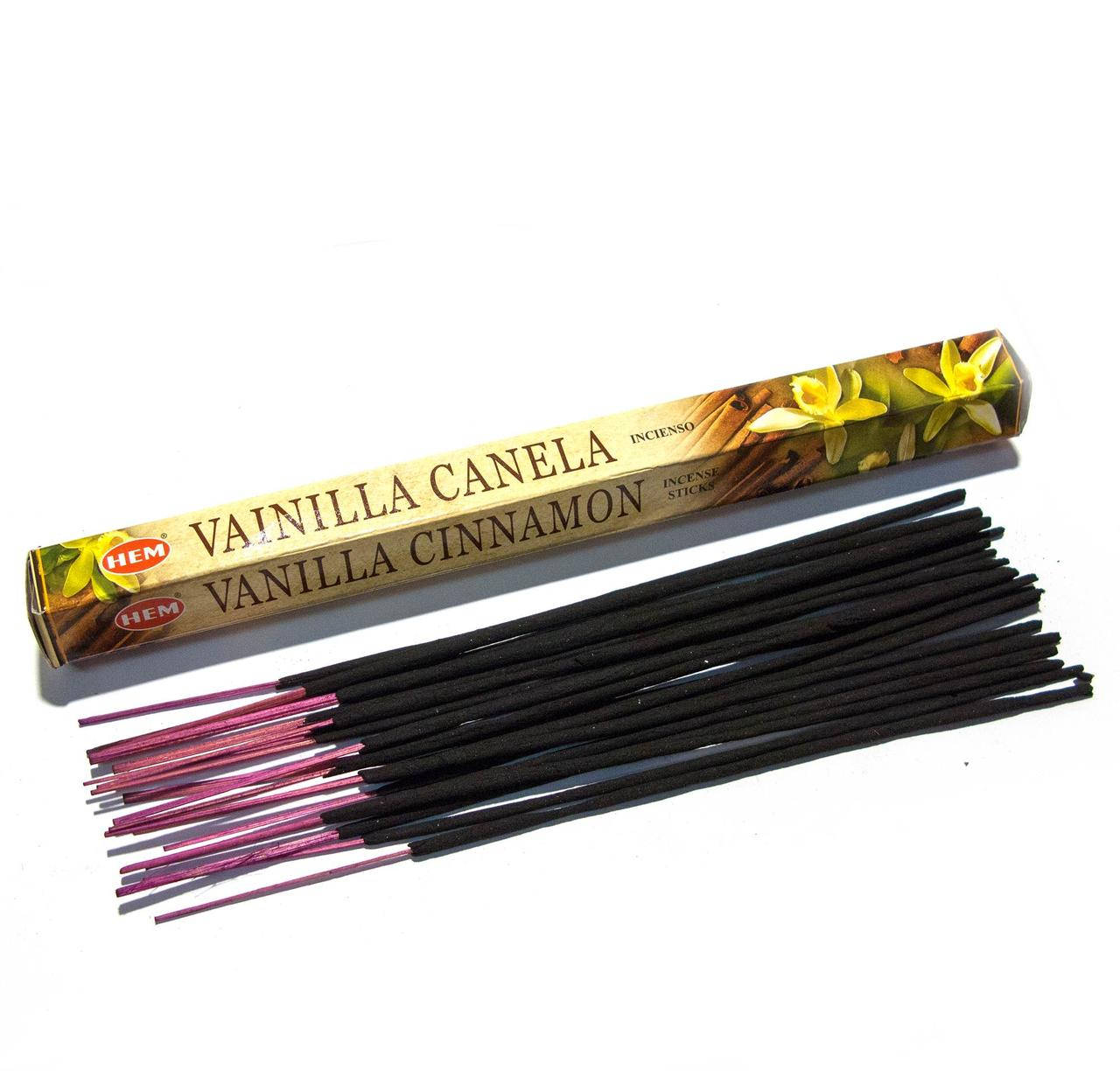 

Vanilla Cinnamon (Ваниль с корицей)(Hem)(6/уп) шестигранник