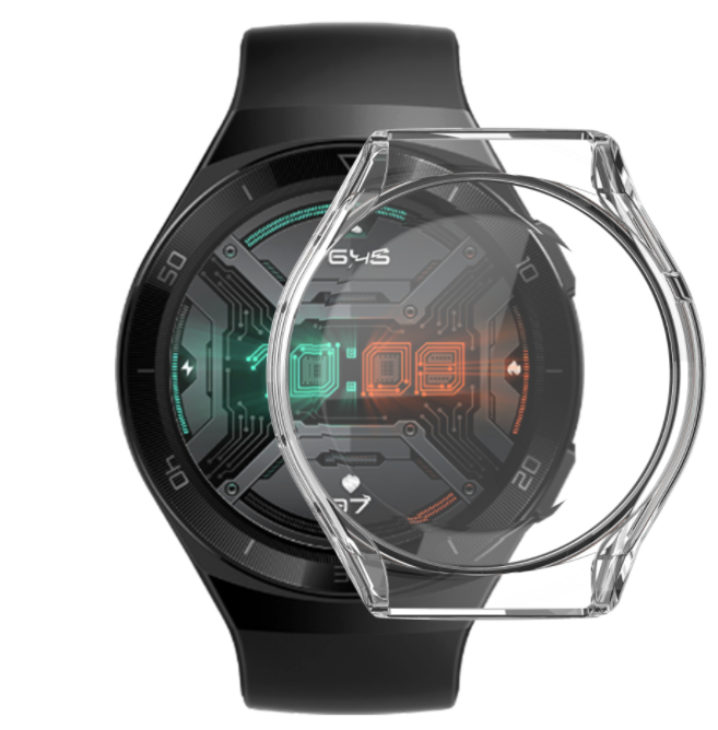 

Чехол-накладка DK Silicone Face Case для Huawei Watch GT 2e 46mm (clear)