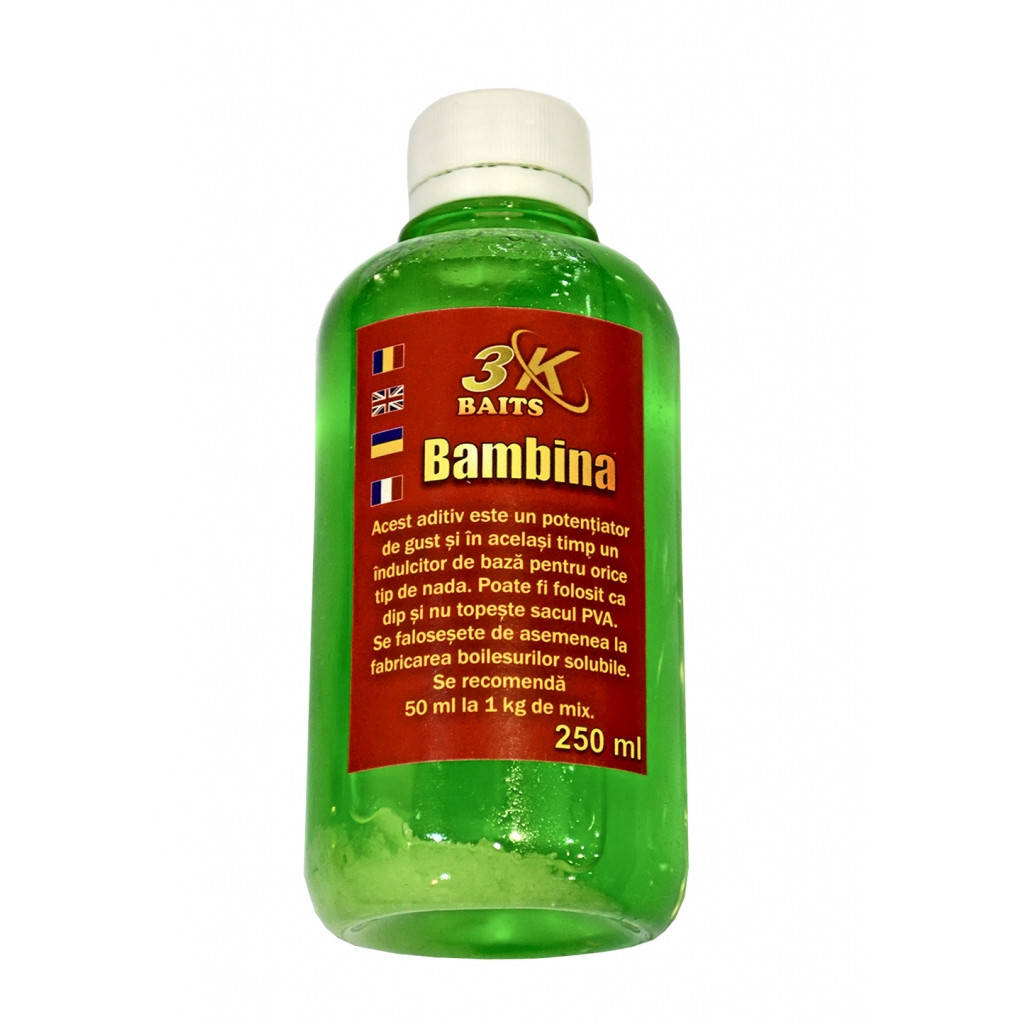 

Аттрактант 3KBaits Bambina Чеснок 250мл (3KB1090)