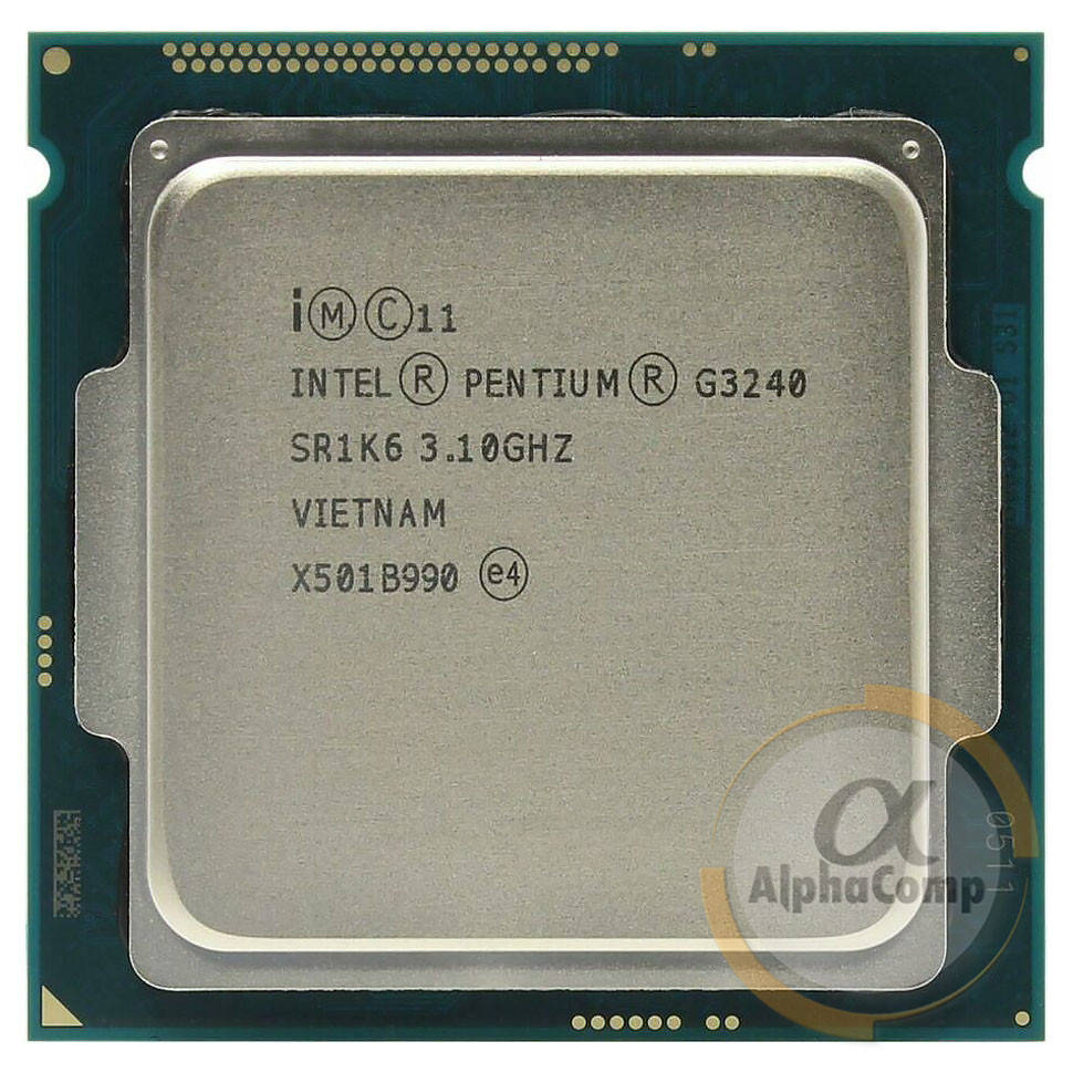 

Процессор Intel Pentium G3240 (2×3.10GHz • 3Mb • 1150) БУ