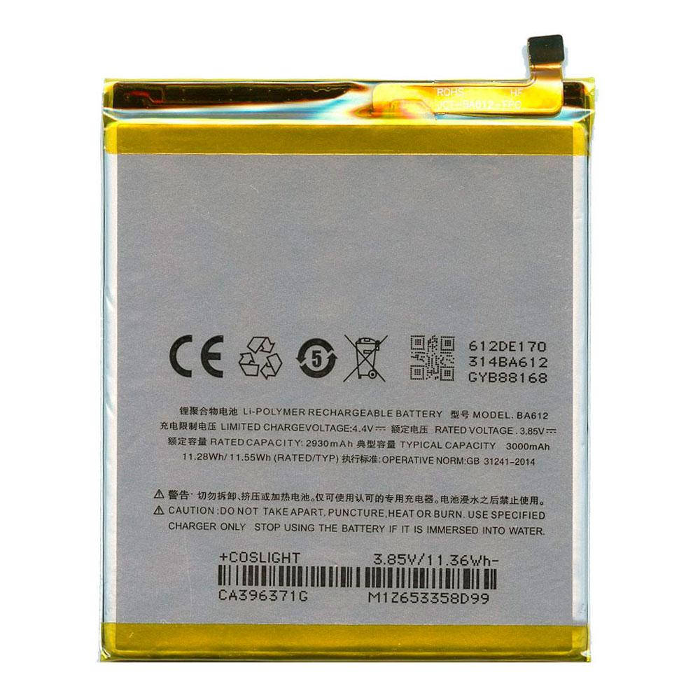 

Аккумулятор BA612 для Meizu M5s (3000 mAh)