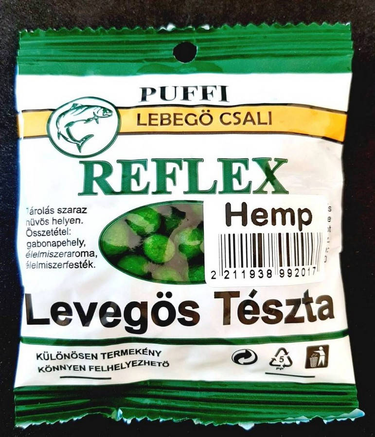 

Воздушное тесто для рыбалки PUFFI REFLEX, Hemp (Конопля), мини, 10гр.