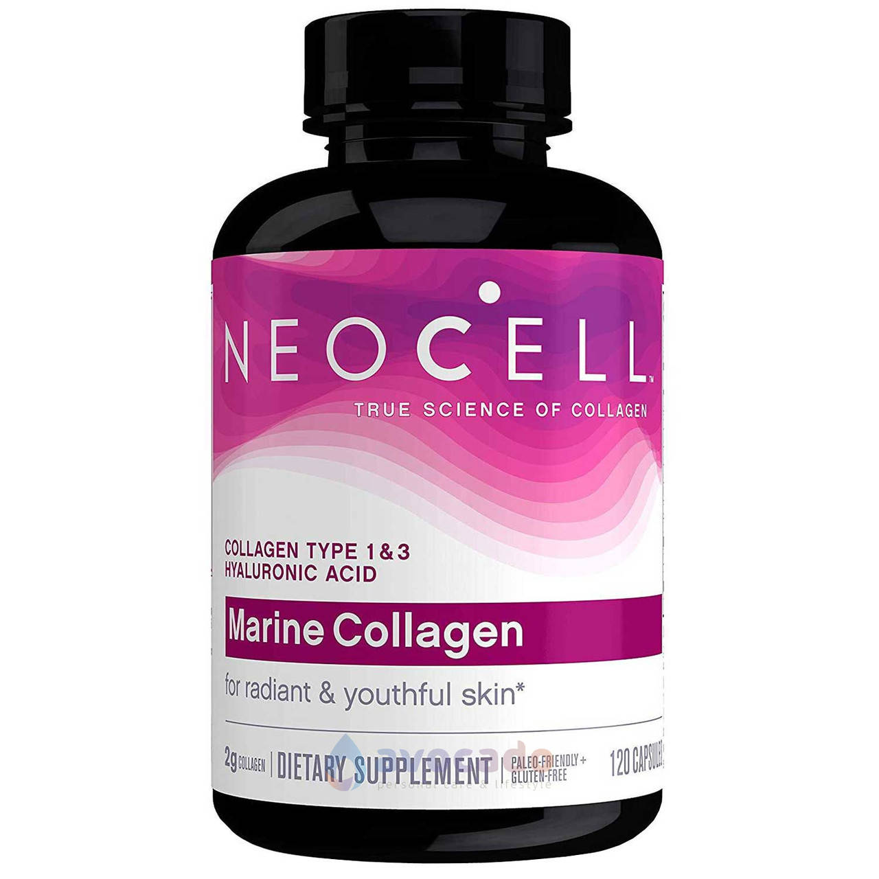 

Морской коллаген и гиалуроновая кислота (Marine Collagen) 120 капсул