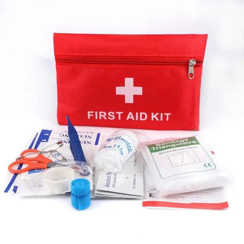 

Аптечка дорожная в автомобиль / аптечный мини набор в авто HS-300 First Aid Kit