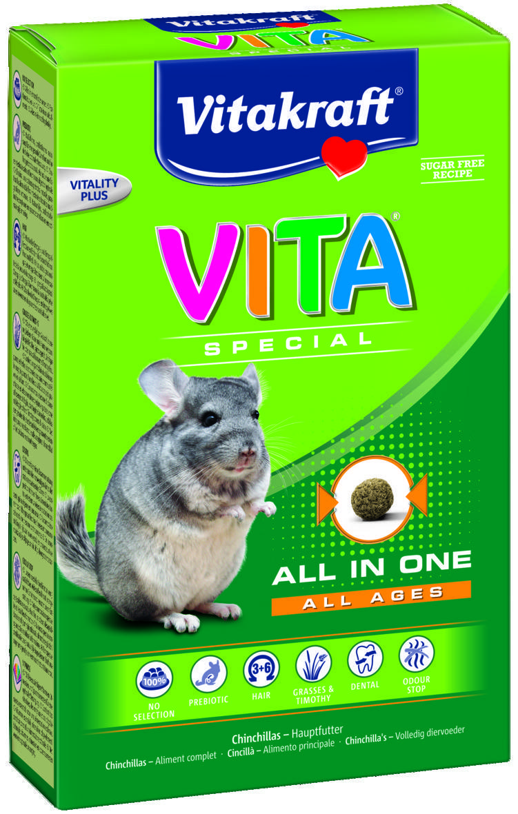 

Vitakraft VITA Special для шиншил 600гр