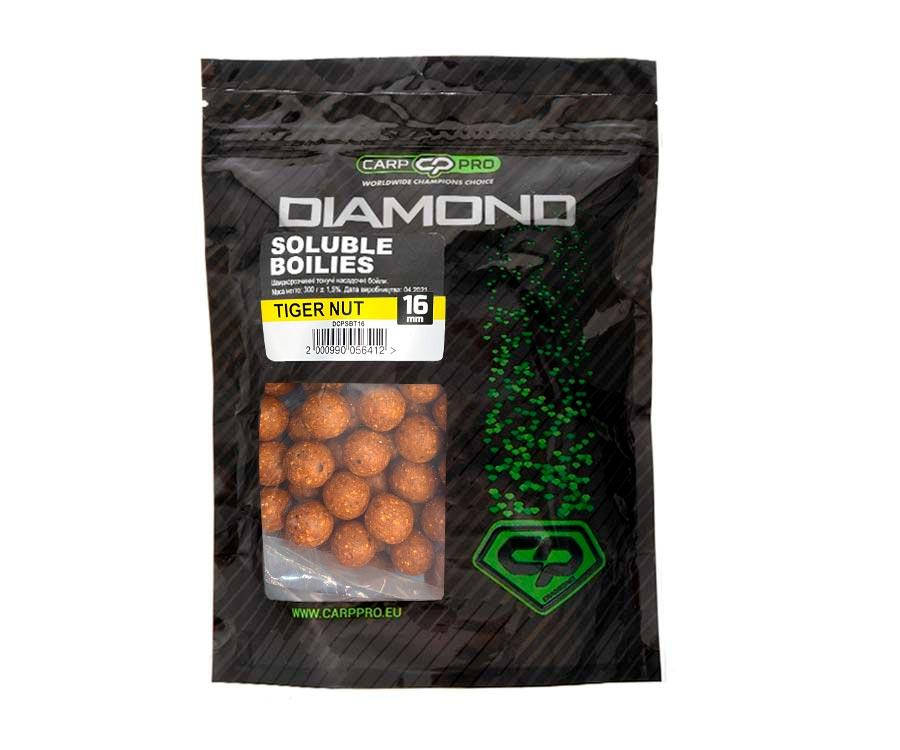 

Бойлы растворимые Carp Pro Diamond Soluble Boilies Tiger Nut 16мм