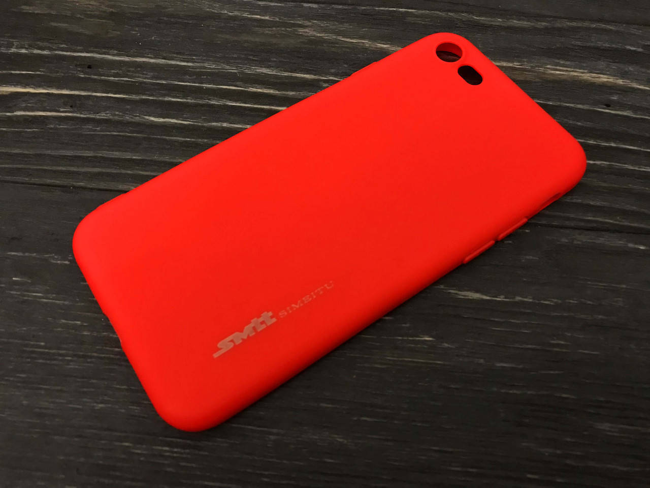 

TPU чехол Smitt накладка бампер для Apple iPhone 7 / 8 (4 цвета) красный