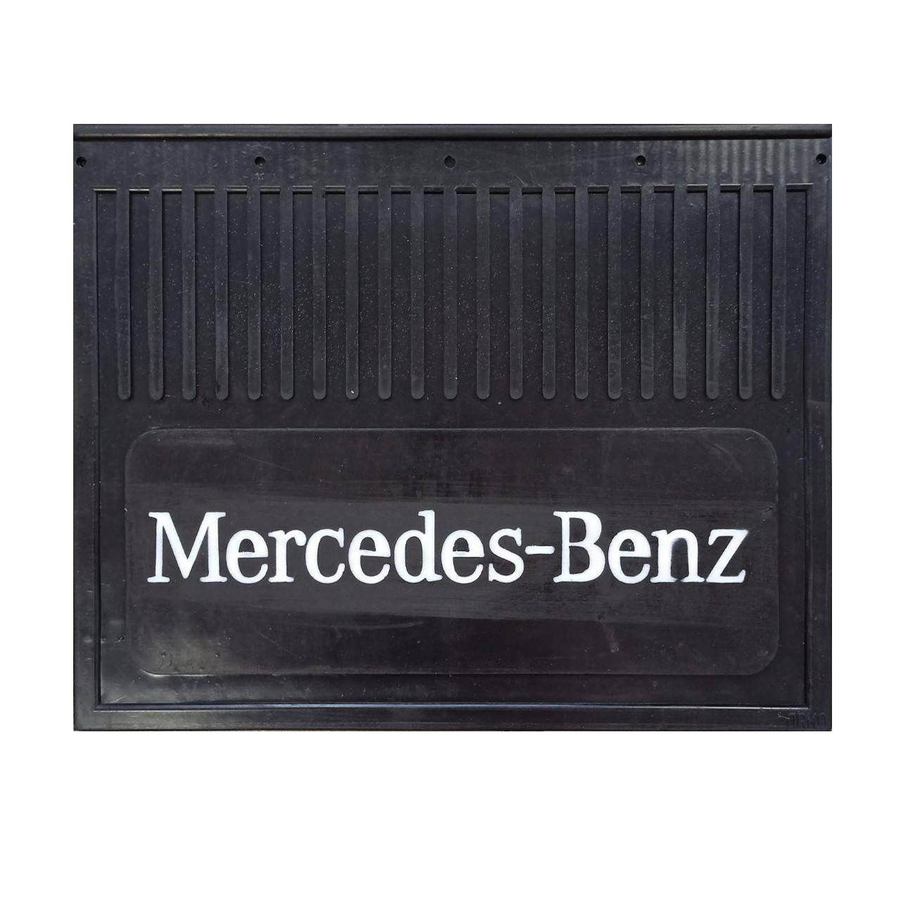 

Брызговик для грузовика Mercedes-Benz простая надпись (470*370 мм)