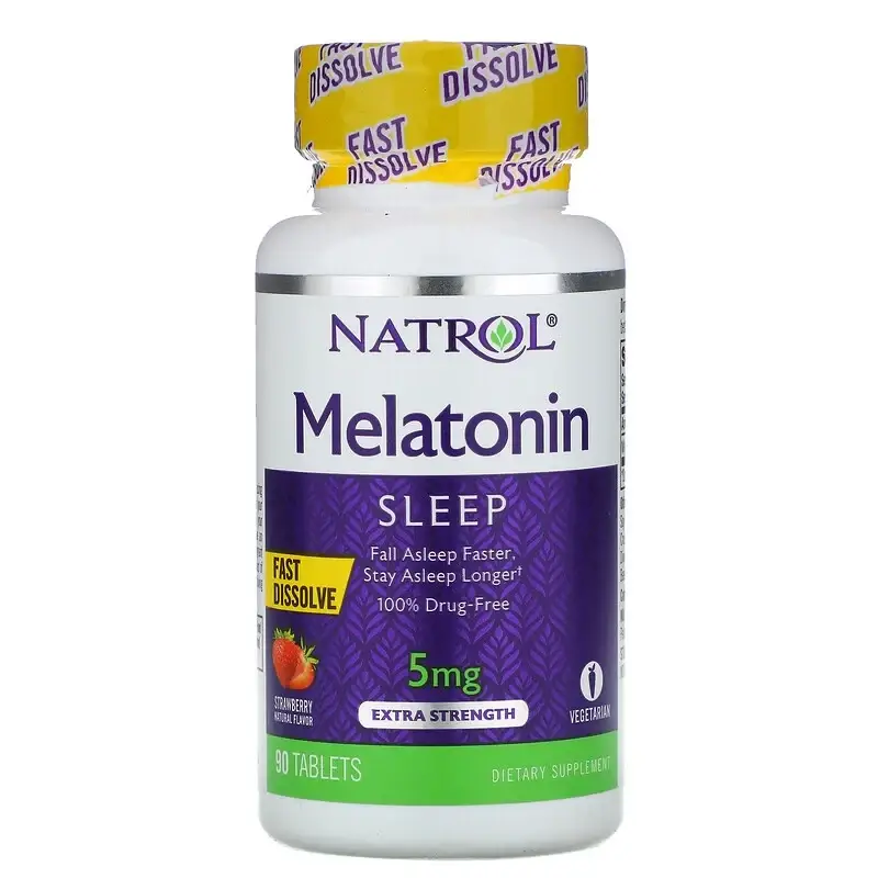 

Мелатонин, Natrol, 90 таблеток