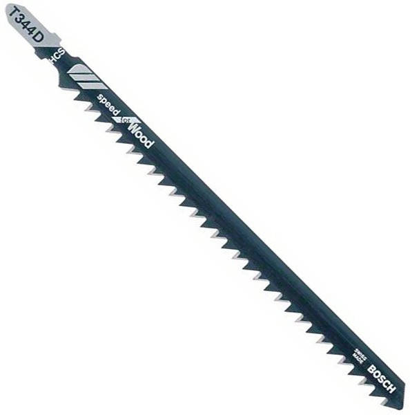 

Пилка для лобзика Bosch по дереву T 344 D, 4×152 мм, 5 шт (2608633A34)