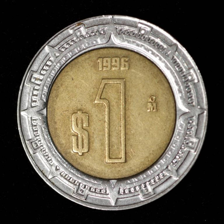 

Монета Мексики 1 песо 1996 г.