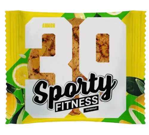 

Фитнес печенье Sporty Fitness Лимон (60 грамм)